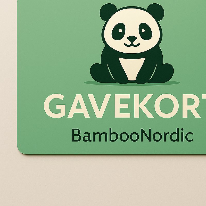 Gavekort til bamboonordic